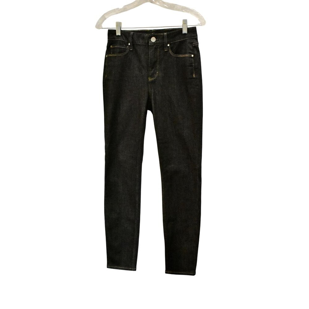 Women's White House Black Market Dark Wash Skinny Jeans Sizze 2